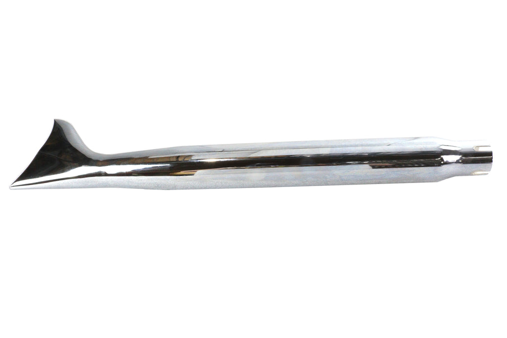 Chrome Tapered Fishtail Muffler 27 inch