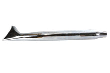 Load image into Gallery viewer, Chrome Tapered Fishtail Muffler 27 inch