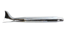 Load image into Gallery viewer, Chrome Tapered Fishtail Muffler 27 inch