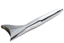 Load image into Gallery viewer, Chrome Tapered Fishtail Muffler 27 inch