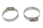 Exhaust Pipe Heat Shield Worm Clamp Set