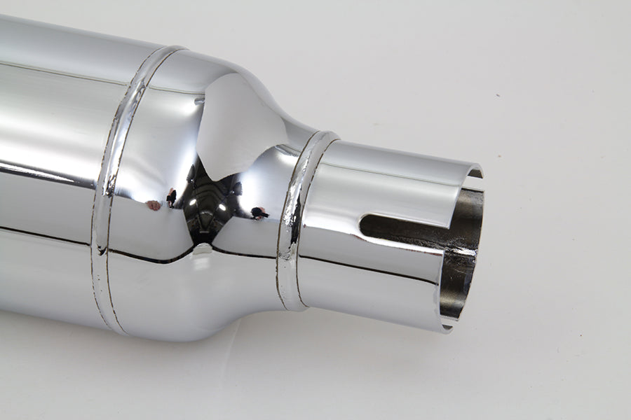 22 inch Cigar Muffler Chrome
