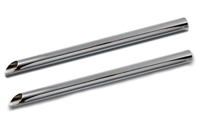 Chrome 30 inch Straight Exhaust Pipe Extension