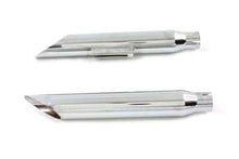 Load image into Gallery viewer, 16-1/2 inch Baloney Slice Slip On Muffler Chrome