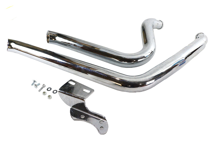 Exhaust Drag Pipe Set Side Sweep