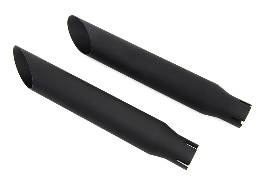 Wyatt Gatling Black Slash Slip-On Muffler Set