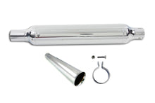 Load image into Gallery viewer, Chrome Muffler With Megaphone Tip