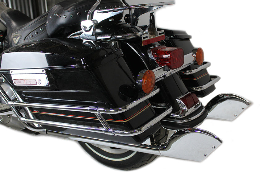Batique Style Exhaust Tube Set Chrome