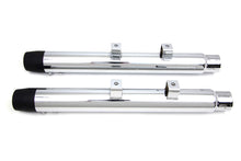 Load image into Gallery viewer, 2-1/4 inch Diameter Chrome Straight Muffler Set