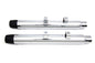 2-1/4 inch Diameter Chrome Straight Muffler Set
