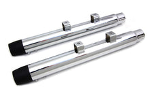 Load image into Gallery viewer, 2-1/4 inch Diameter Chrome Straight Muffler Set