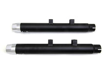Load image into Gallery viewer, 2-1/4 inch Diameter Black Straight Muffler Set