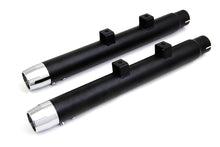 Load image into Gallery viewer, 2-1/4 inch Diameter Black Straight Muffler Set