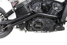 Load image into Gallery viewer, Indian Scout Drag Pipe Set Black