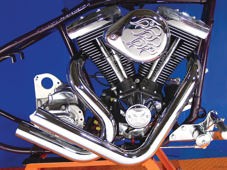 Curvado Upsweep Header Set Chrome