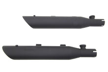 Load image into Gallery viewer, Wyatt Gatling Side Slash Slip-On Muffler Set Black