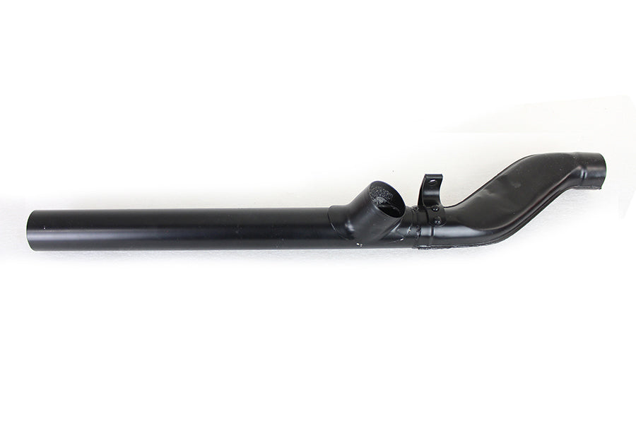 Flat Header and Y Exhaust Connector Combo Black