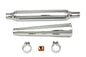 Chrome Muffler with Megaphone Tip