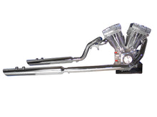 Load image into Gallery viewer, Touring Crossover Exhaust Header System Chrome