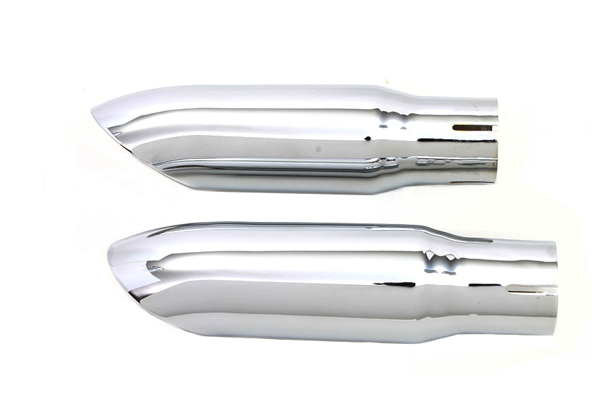 Chrome Mini Exhaust Tip Set