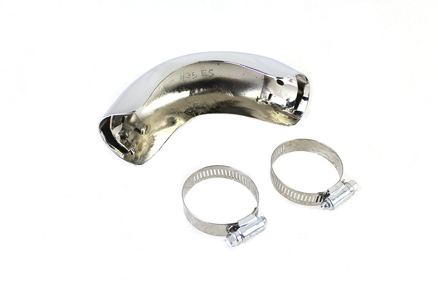 Chrome Rear Heat Shield