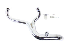 Load image into Gallery viewer, FXD 2:1 Lake Side Pipe Exhaust Chrome