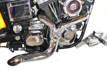 Load image into Gallery viewer, FXD 2:1 Lake Side Pipe Exhaust Chrome