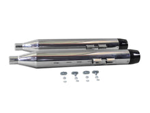Load image into Gallery viewer, Factory Sample Muffler Set with Black Medium Tapered End