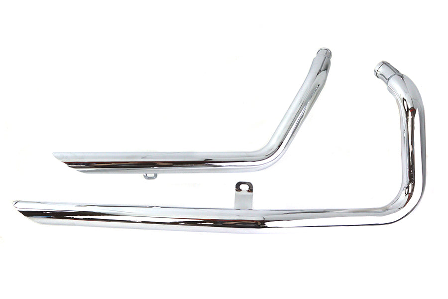 Factory Sample XL Exhaust Drag Pipe Set Turn Down