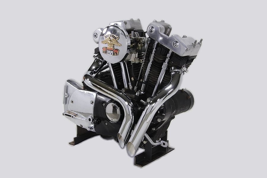 Ironhead LAF Exhaust Header Set Chrome