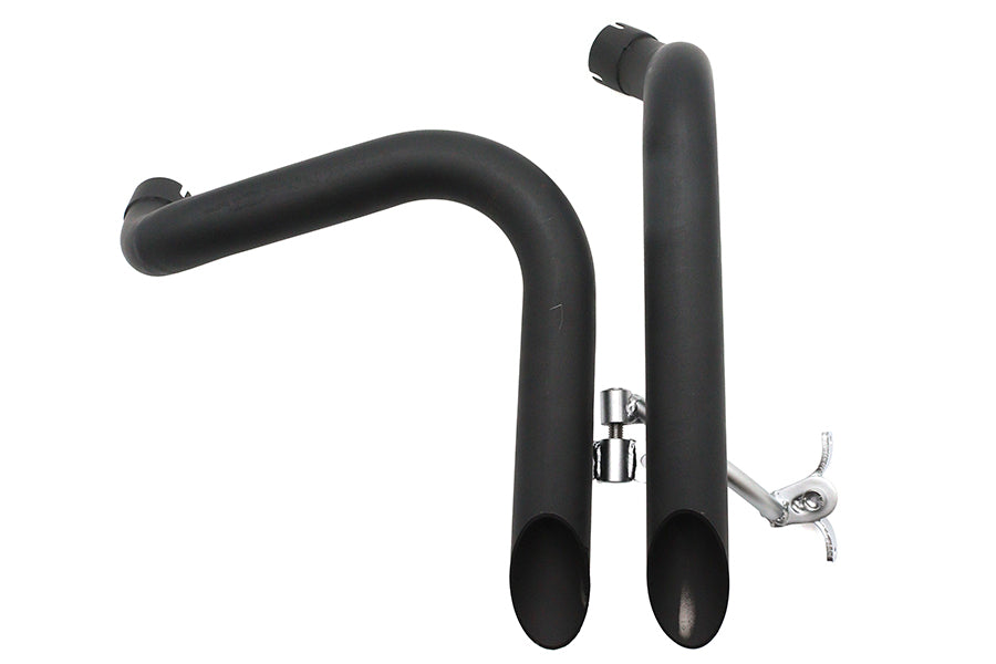 Ironhead LAF Exhaust Header Set Black
