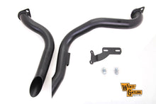 Load image into Gallery viewer, Black Wyatt Gatling Down Draft Drag Pipes