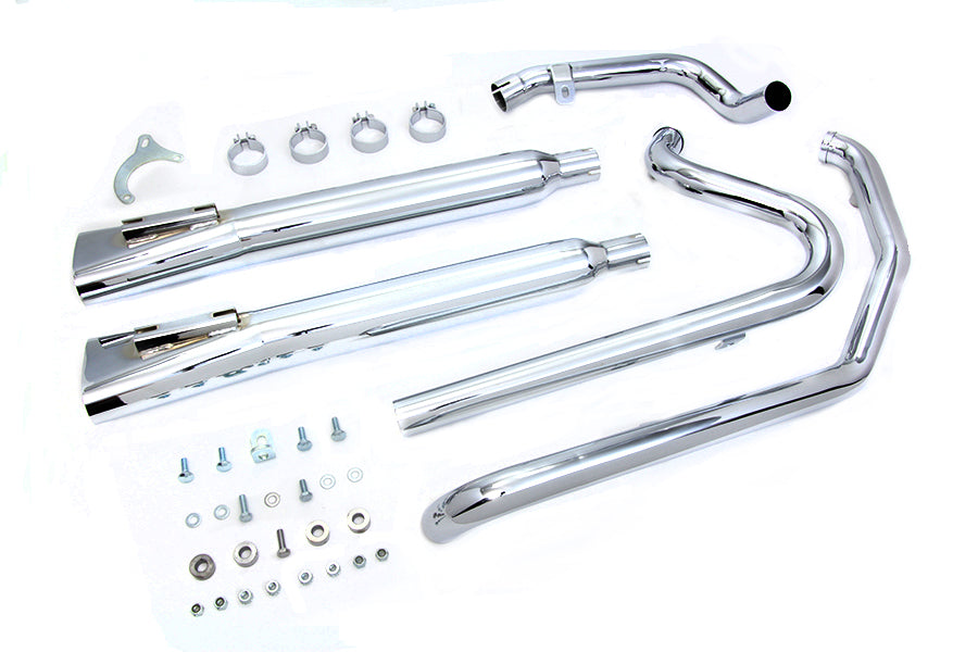 Crossover Exhaust Header and Muffler Kit