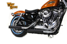 Load image into Gallery viewer, Wyatt Gatling Black Side Slash Muffler Set