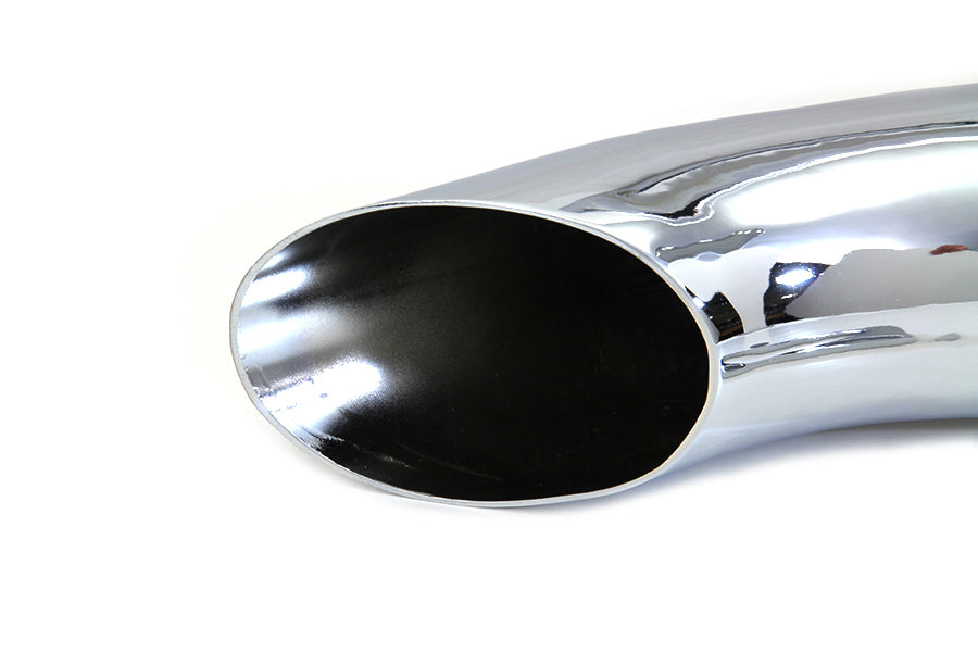 Chrome Wyatt Gatling 2 into 1 Exhaust Pipe Header Kit