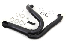Load image into Gallery viewer, Black Wyatt Gatling 2 into 1 Exhaust Pipe Header Kit