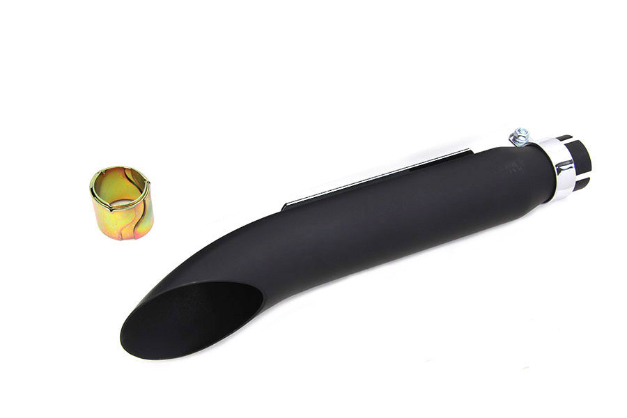 16 inch Turn Out Muffler Black