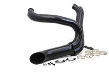 Load image into Gallery viewer, Black Wyatt Gatling 2 into 1 Exhaust Pipe Header Kit