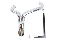 Load image into Gallery viewer, Wyatt Gatling  inchY inch Exhaust Pipe Header Chrome