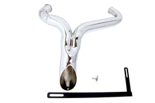 Load image into Gallery viewer, Wyatt Gatling  inchY inch Exhaust Pipe Header Chrome