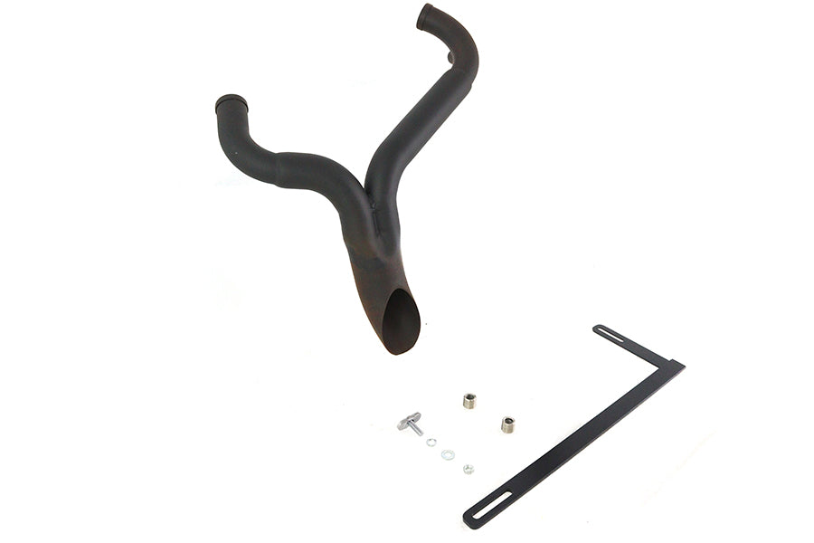 Wyatt Gatling  inchY inch Exhaust Pipe Header Black