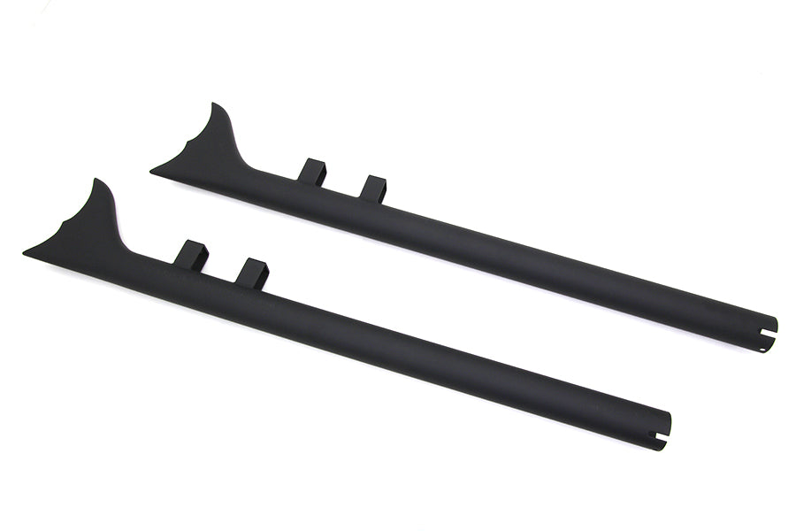 Wyatt Gatling 32 inch Scalloped Fishtail Set Black