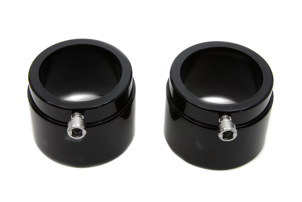 Black Tips for Straight Pipe Exhausts