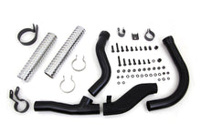 Load image into Gallery viewer, Black Replica Panhead Exhaust Header Kit