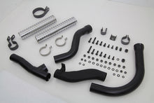 Load image into Gallery viewer, Black Replica Panhead Exhaust Header Kit