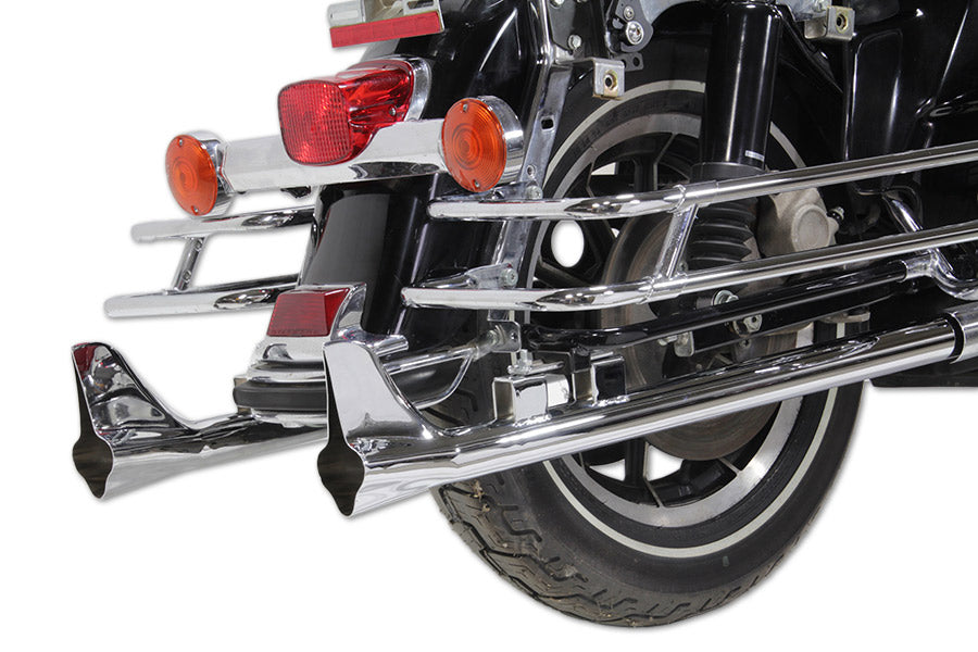 33 inch Bronx Straight Tail Set Chrome