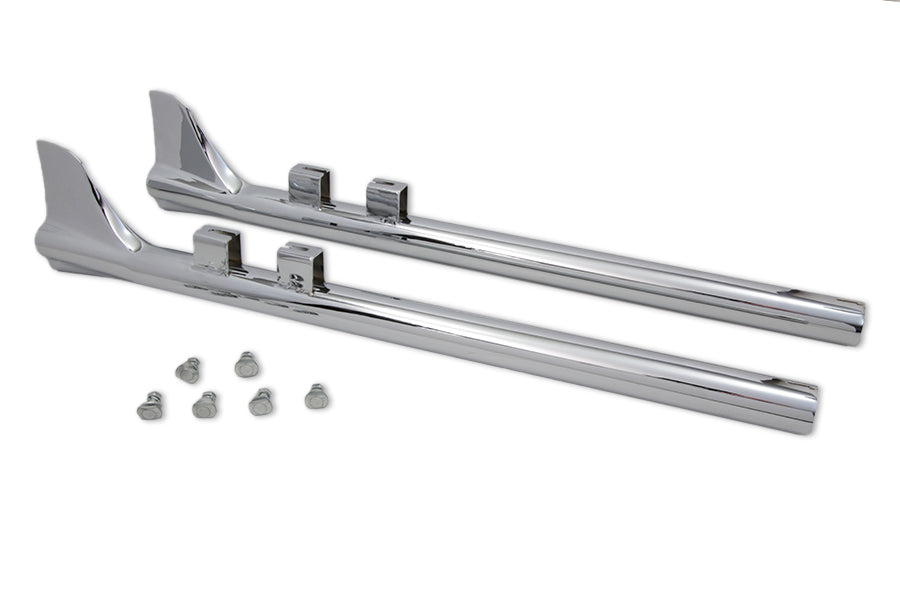 33 inch Bronx Straight Tail Set Chrome