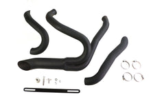 Load image into Gallery viewer, Black Wyatt Gatling 2 into 1 Exhaust Pipe Header Kit
