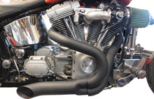 Load image into Gallery viewer, Black Wyatt Gatling 2 into 1 Exhaust Pipe Header Kit