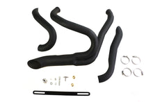 Load image into Gallery viewer, Black Wyatt Gatling 2 into 1 Exhaust Pipe Header Kit
